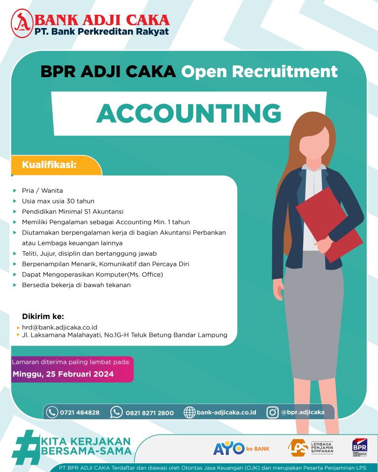 Lowongan Kerja Accounting